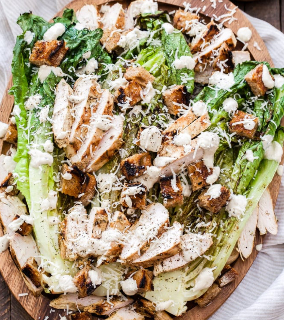 Blackened Chicken Caesar Salad