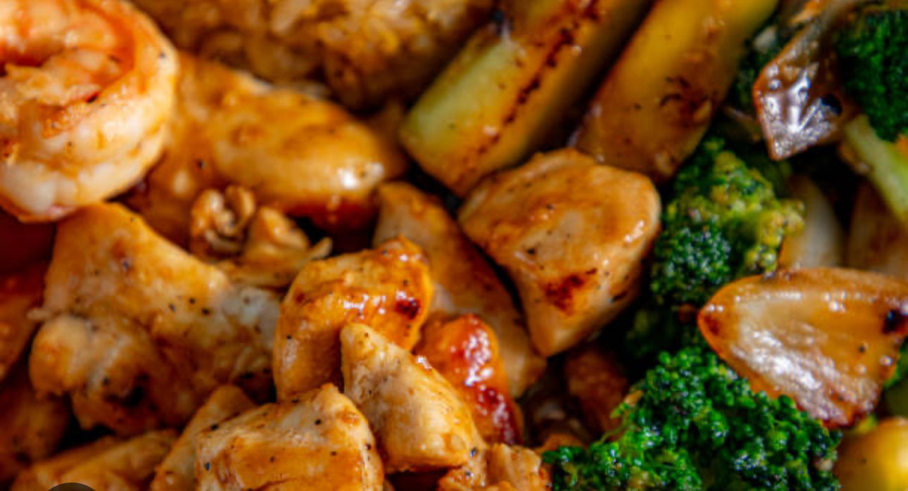 Hibachi Chicken and Shrimp